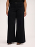 Wide Leg Jeans black wash image number 0