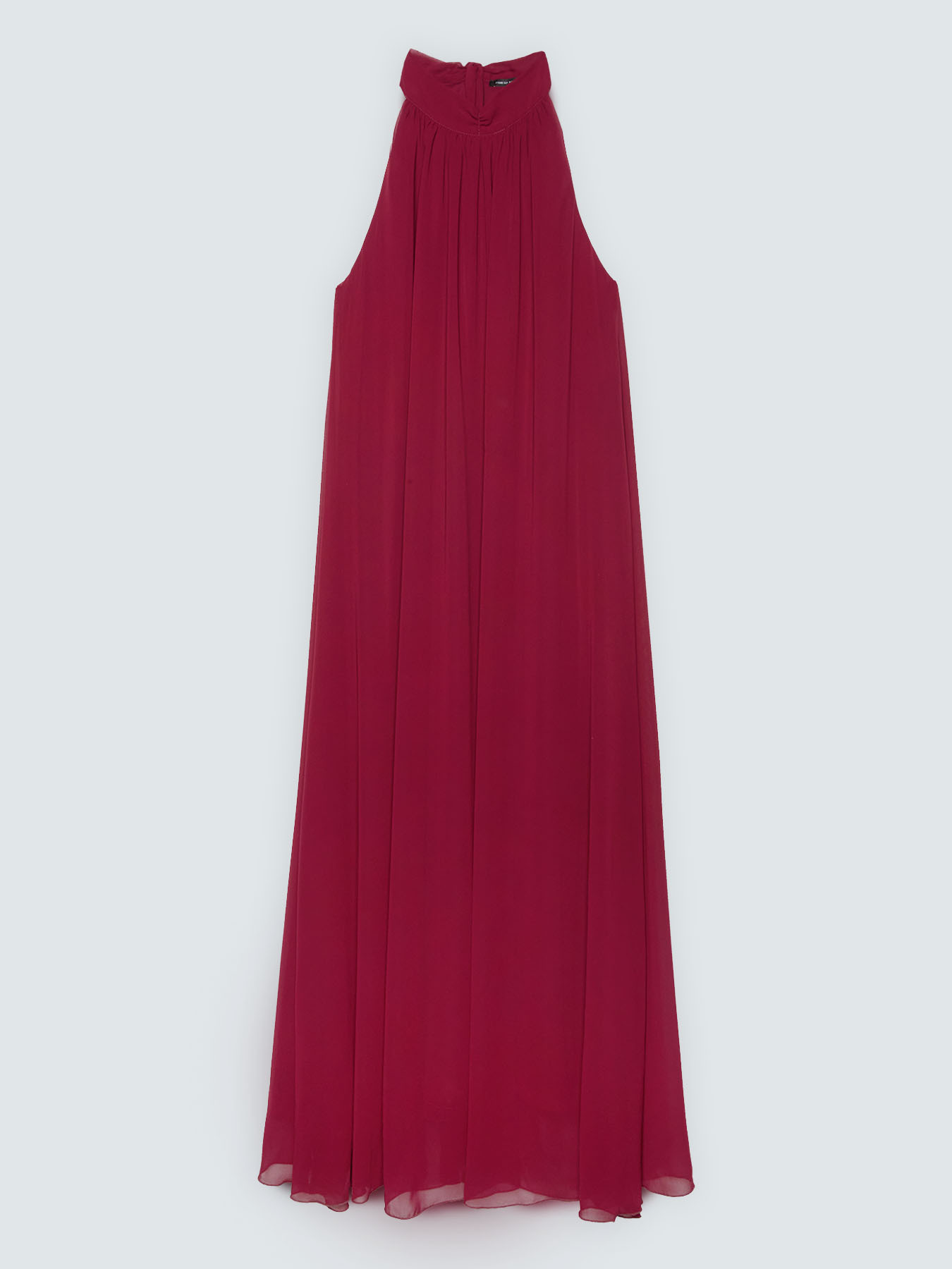Long Free dress with halter neckline image number 4