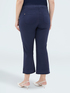 Pantalon Kick Flare en coton l&eacute;ger image number 1