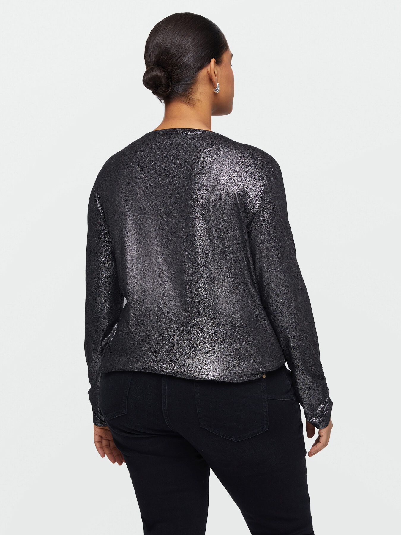 Shimmery LENZING&trade; ECOVERO&trade; viscose T-shirt image number 1