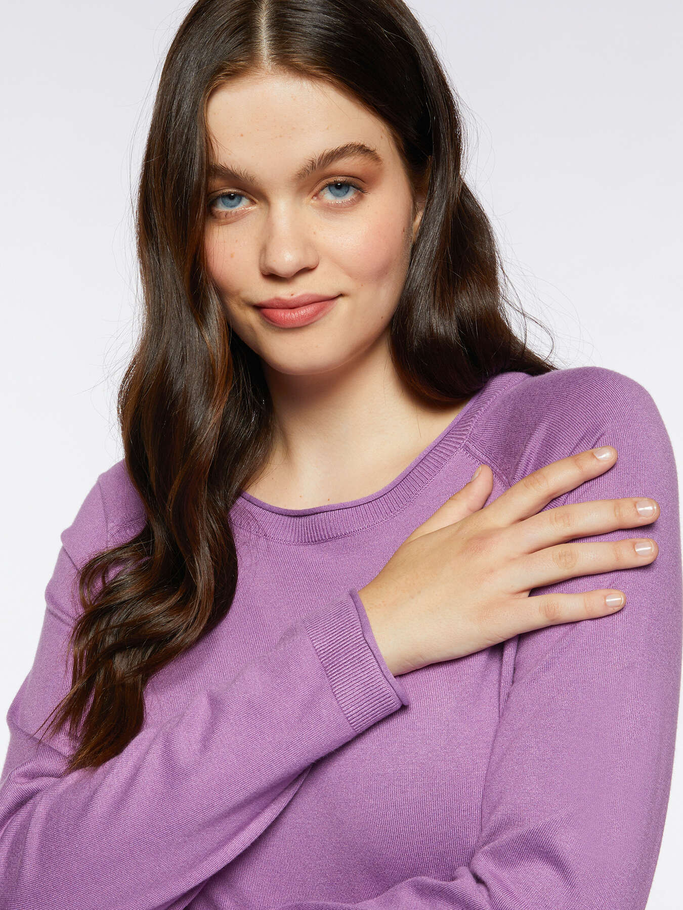 Pullover mit U-Boot-Ausschnitt image number 3