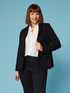 Blazer souple en tissu scuba image number 0