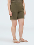 Bermuda shorts with elasticated waist image number 2