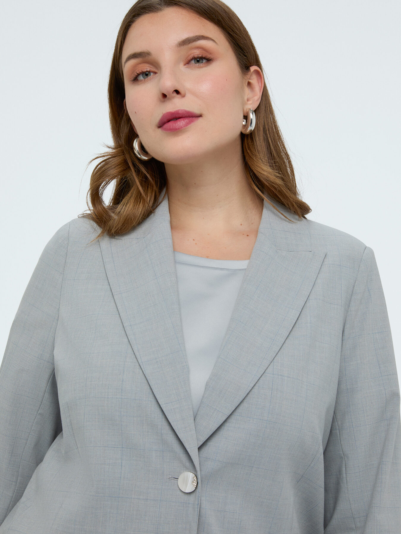 Blazer imprim&eacute; &agrave; carreaux image number 3