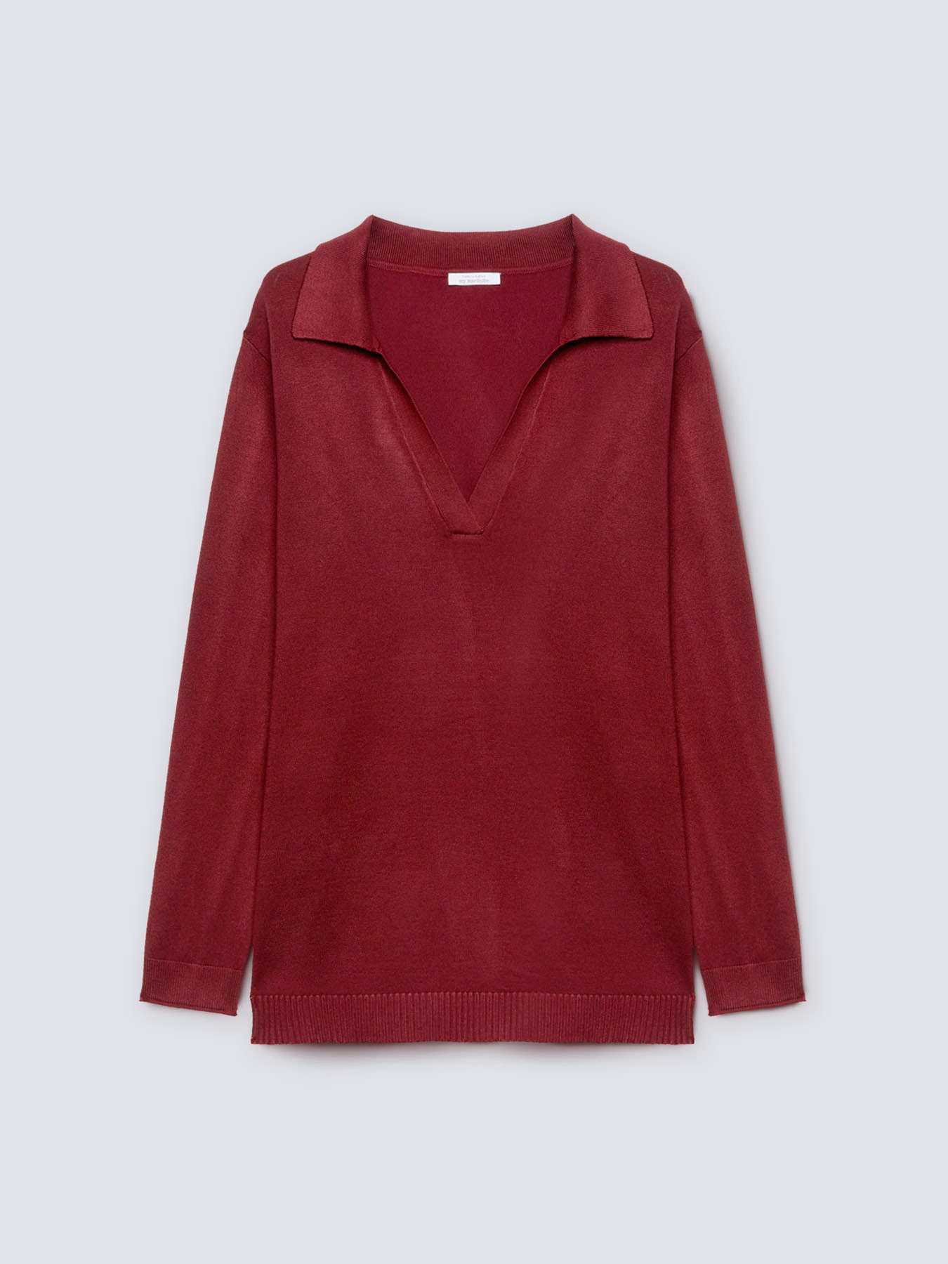 Maglia con collo polo image number 3