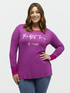 LENZING&trade; ECOVERO&trade; viscose T-shirt with lettering image number 3