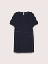 Robe courte en point de Milan avec poches image number 4