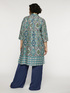 Relaxed fit ethnic print dress image number 1