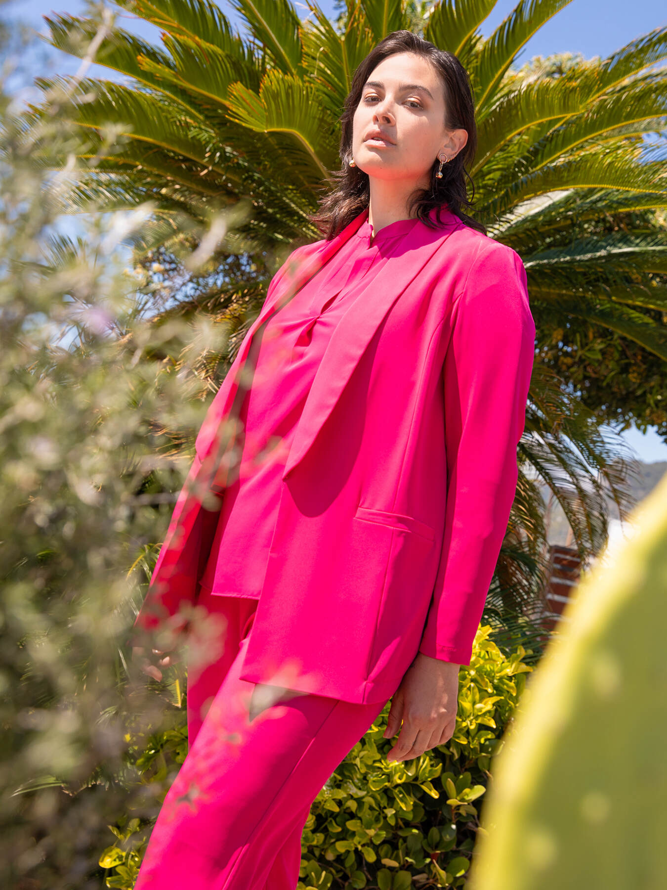 Giacca in tessuto fluido image number 0