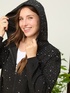 Open sweatshirt with luminous appliqu&eacute;s image number 0