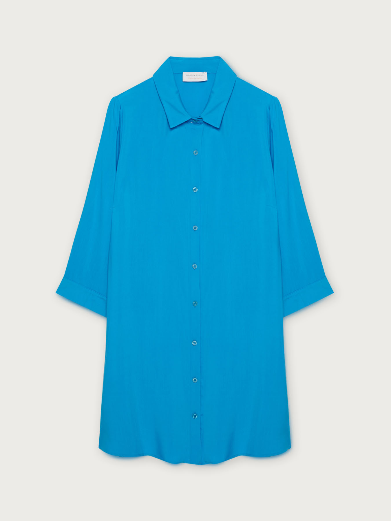 Chemise longue en viscose image number 3