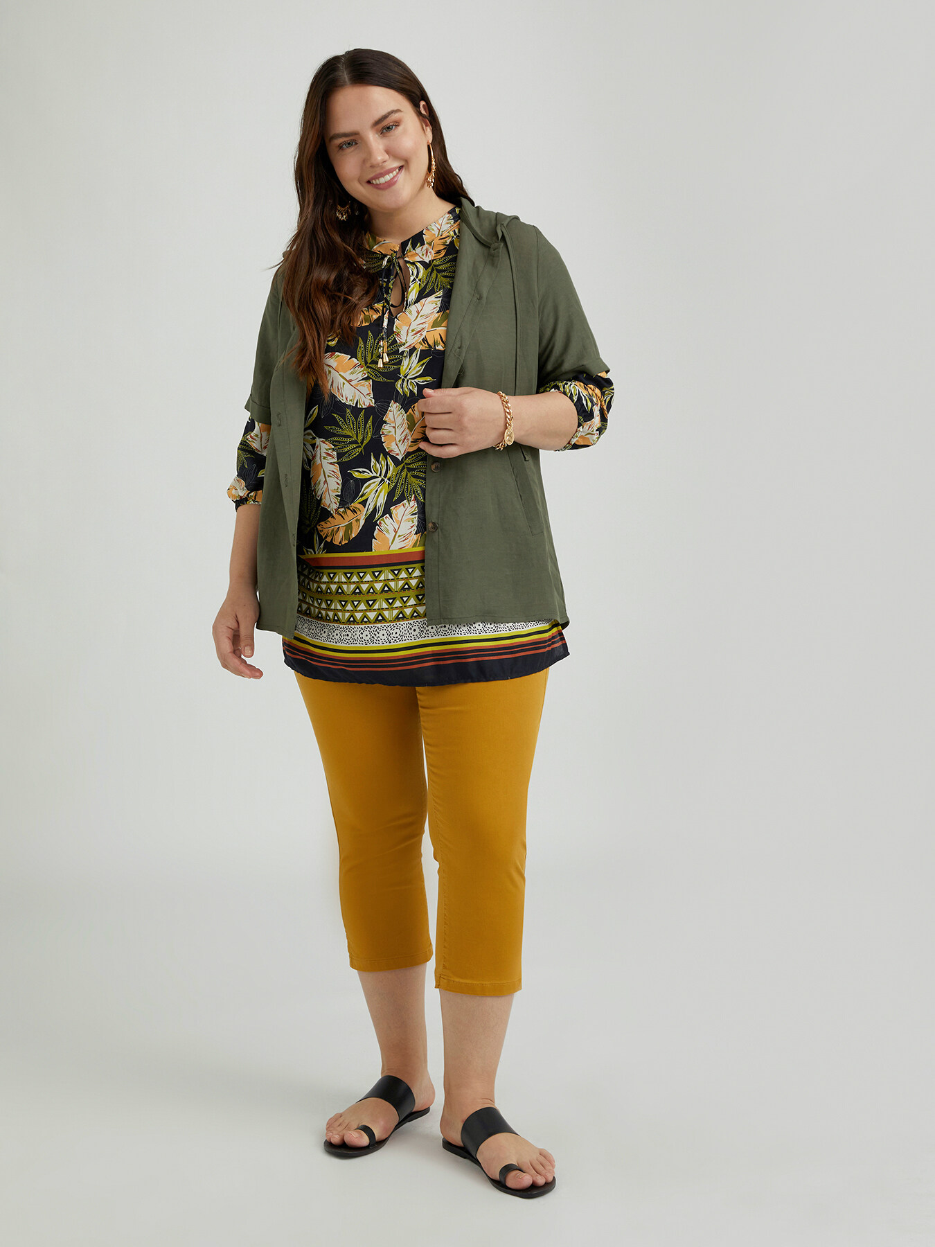 Camicia con cappuccio image number 1