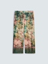 Wide Leg Pants in stretch satin image number 4
