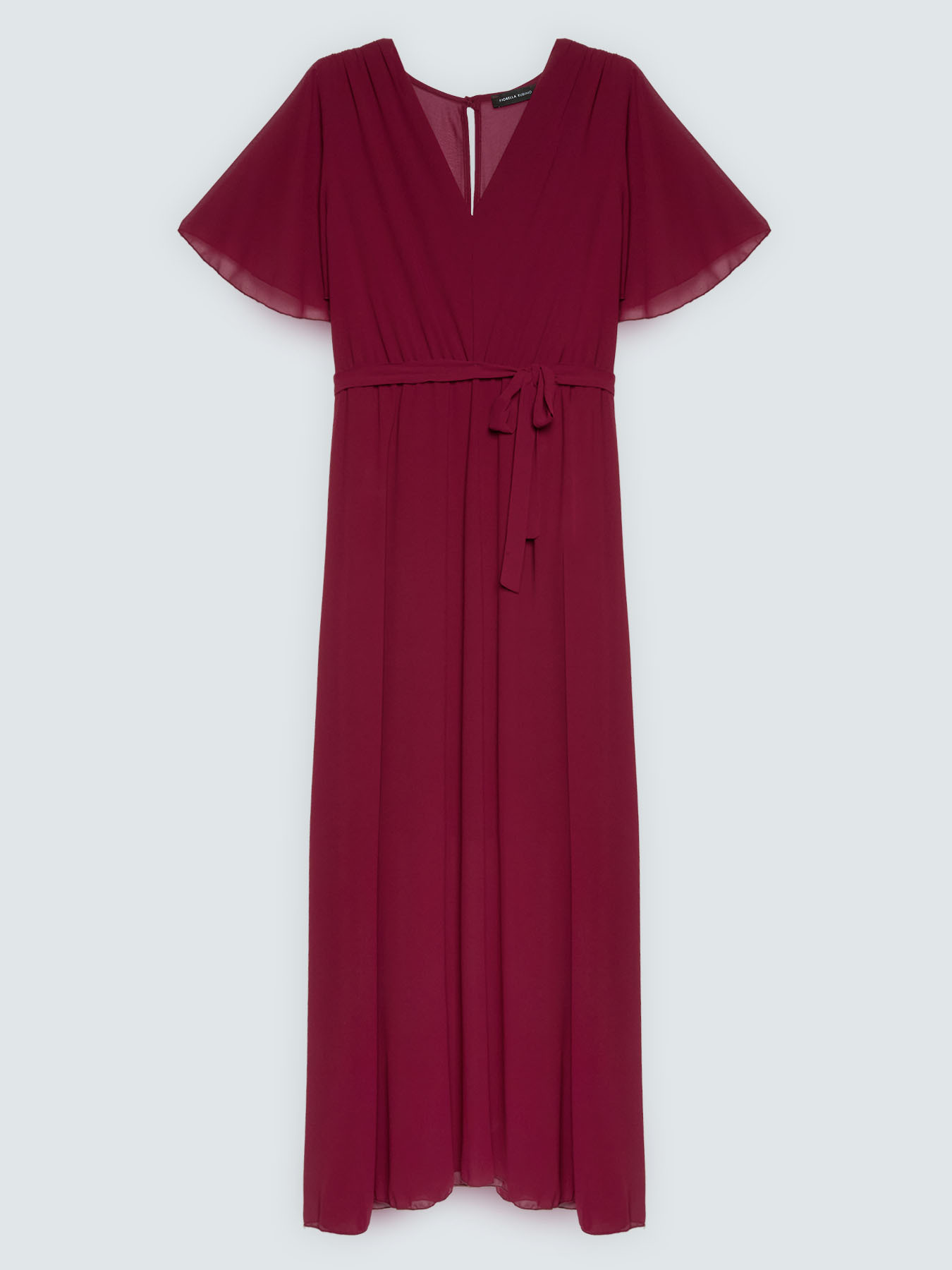 DREAM georgette dress with V-neckline image number 4