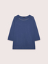 T-Shirt aus Baumwolle mit Strasssteinen und Nieten image number 4