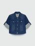 Giacca corta in denim leggero image number 4