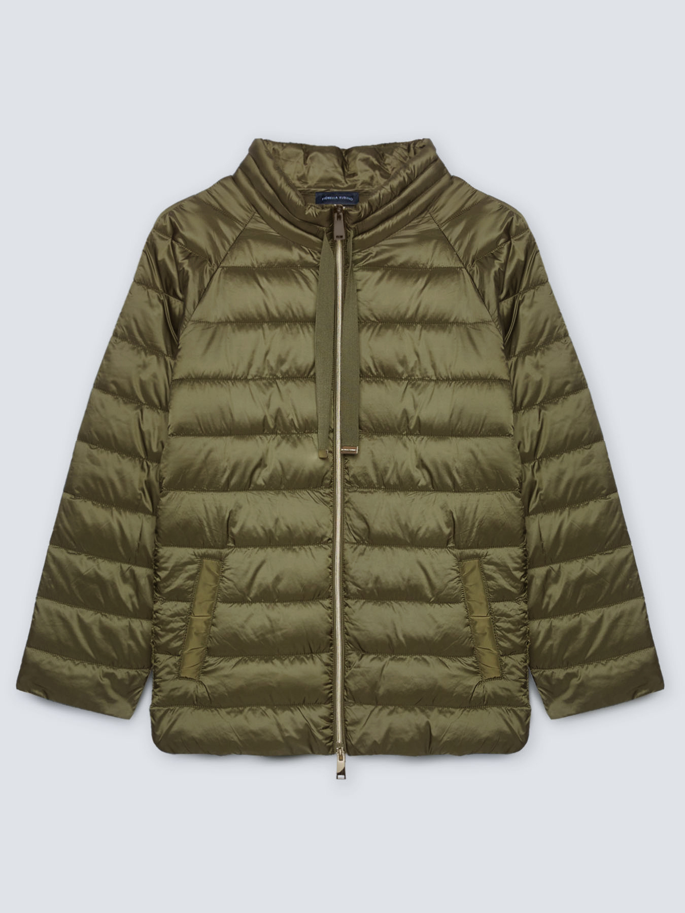 Piumino con dietro effetto Sangallo image number 3