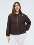 Bomber sweatshirt with pins image number 2