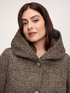 Wool-blend jacket with lurex thread image number 3