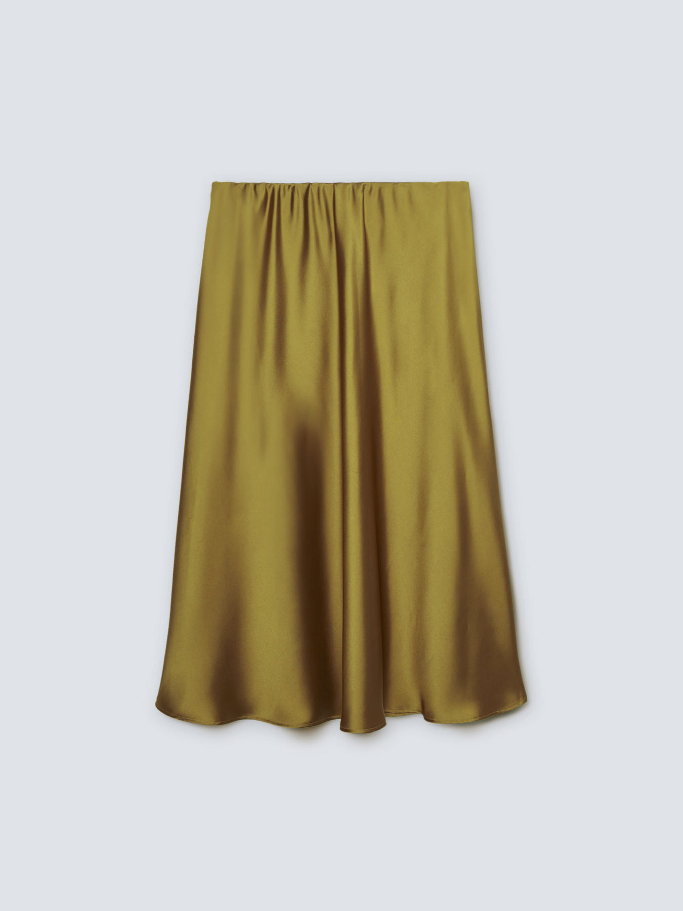 Gonna midi in raso image number 3