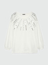 Sweat-shirt brod&eacute; en viscose LENZING&trade; ECOVERO&trade; image number 4