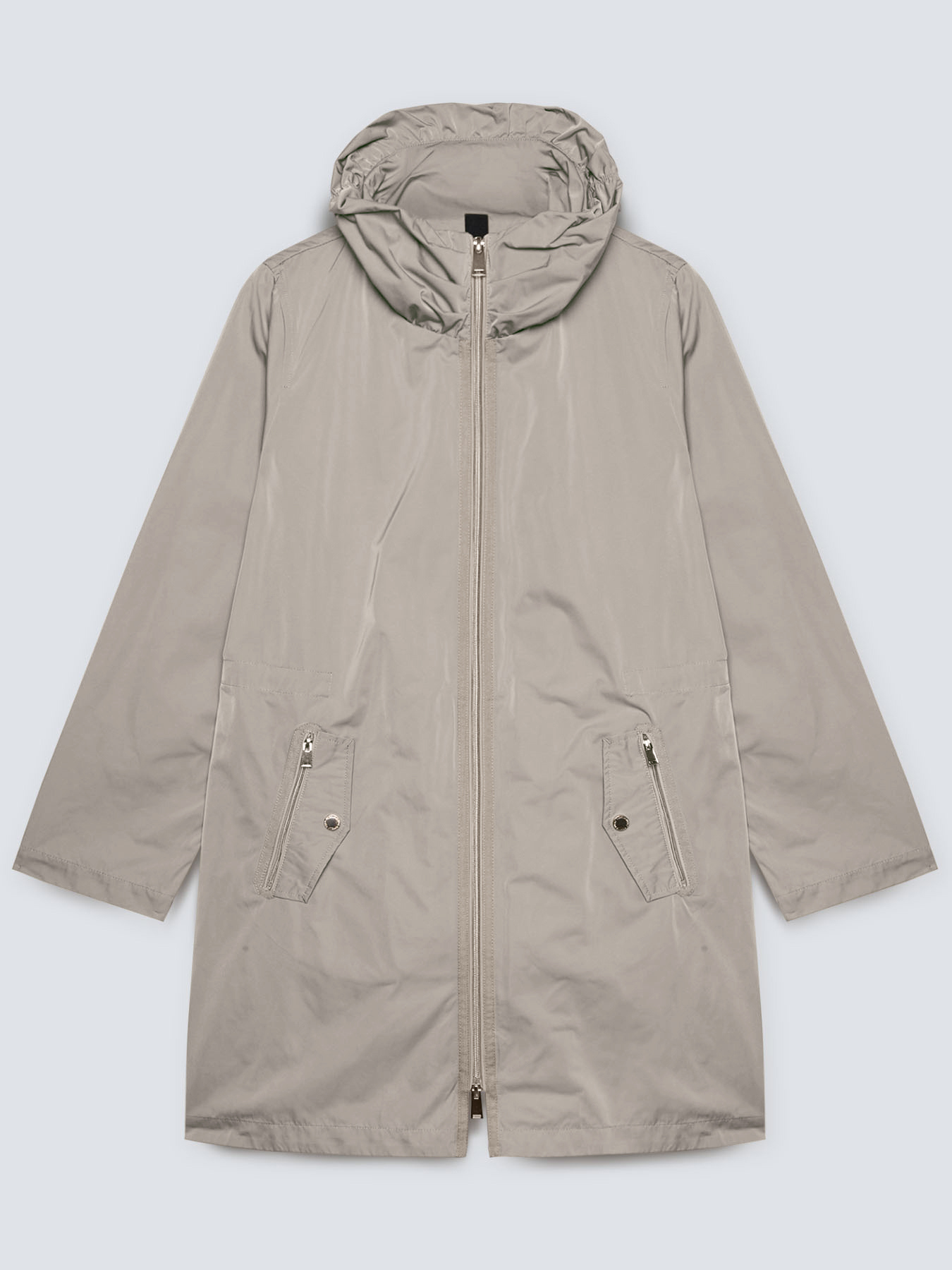 Parka leggero con zip image number 4