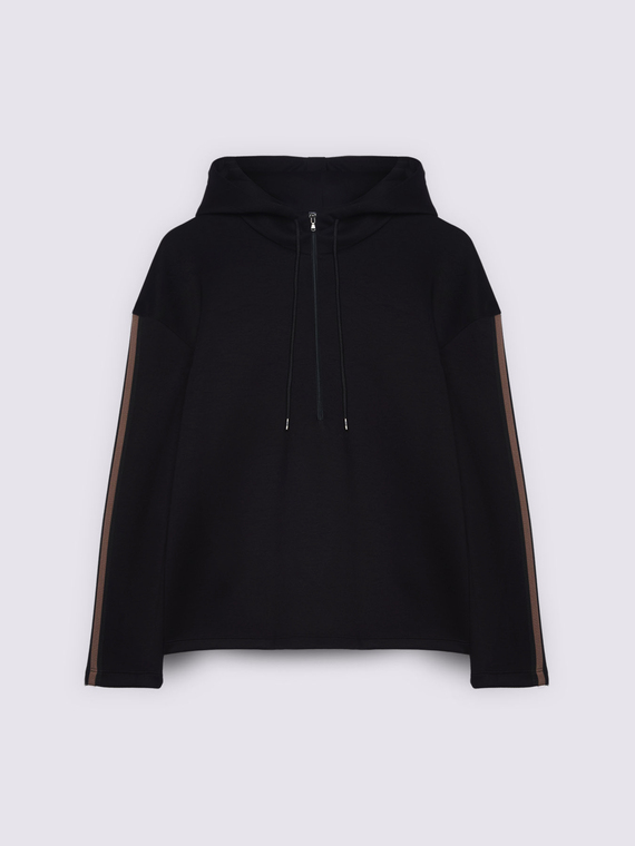 Sweat &agrave; capuche en n&eacute;opr&egrave;ne