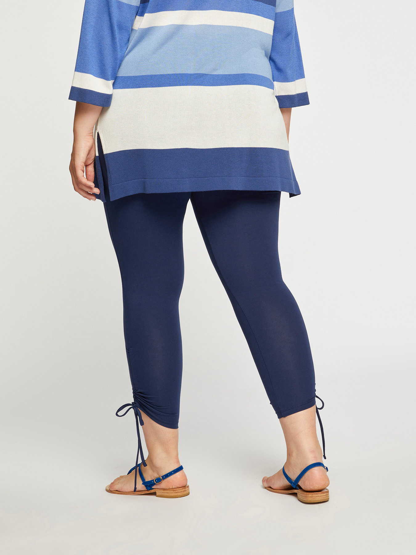 Leggings with drawstring hem image number 1