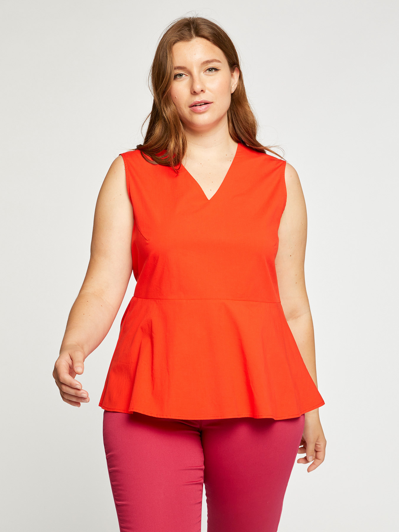 Top de popelina image number 2