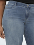 Wide Leg Jeans in washed denim image number 2