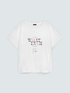 T-shirt en coton avec inscription motivante image number 4