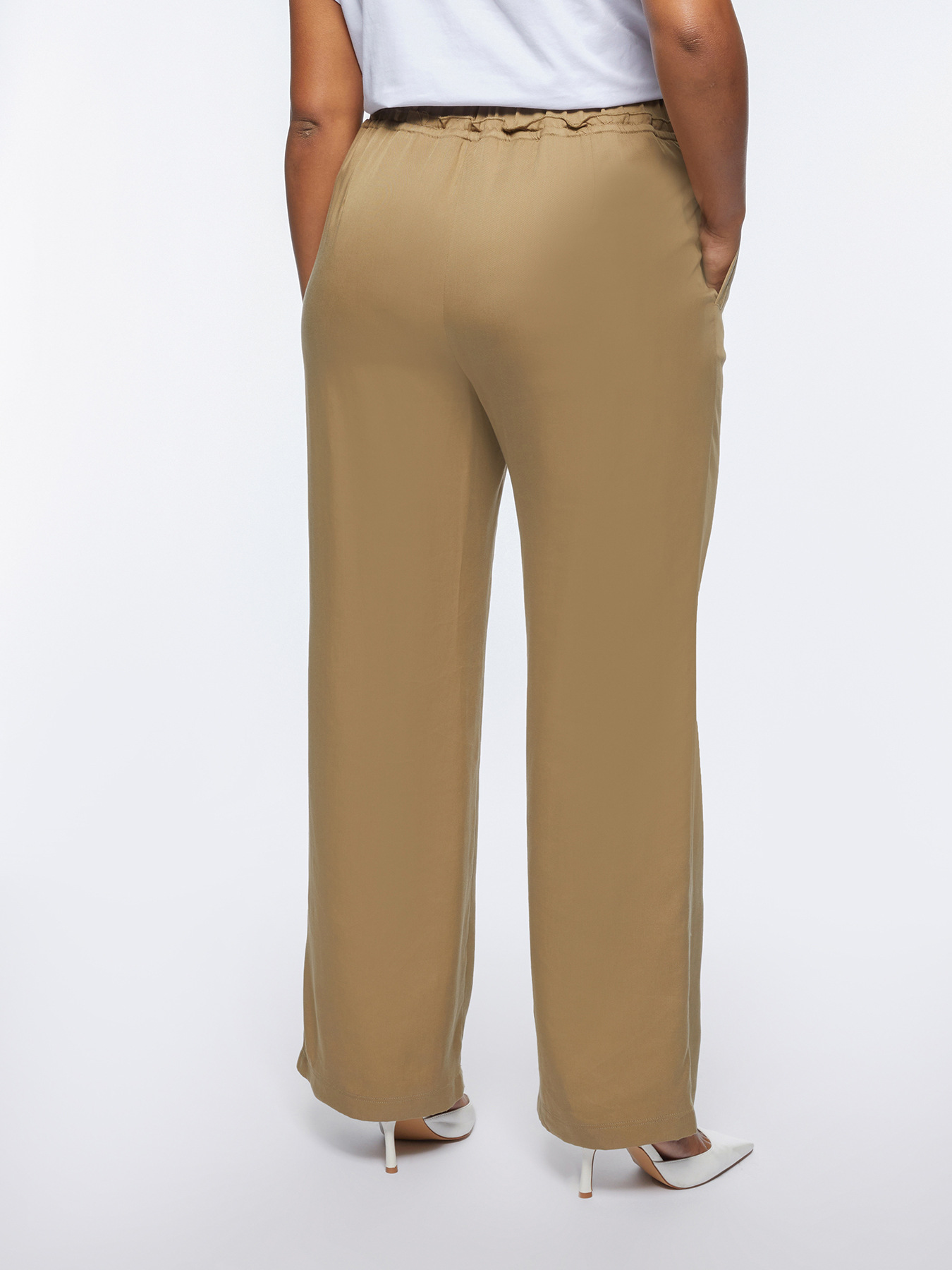 Pantaloni con bordo in vita image number 1