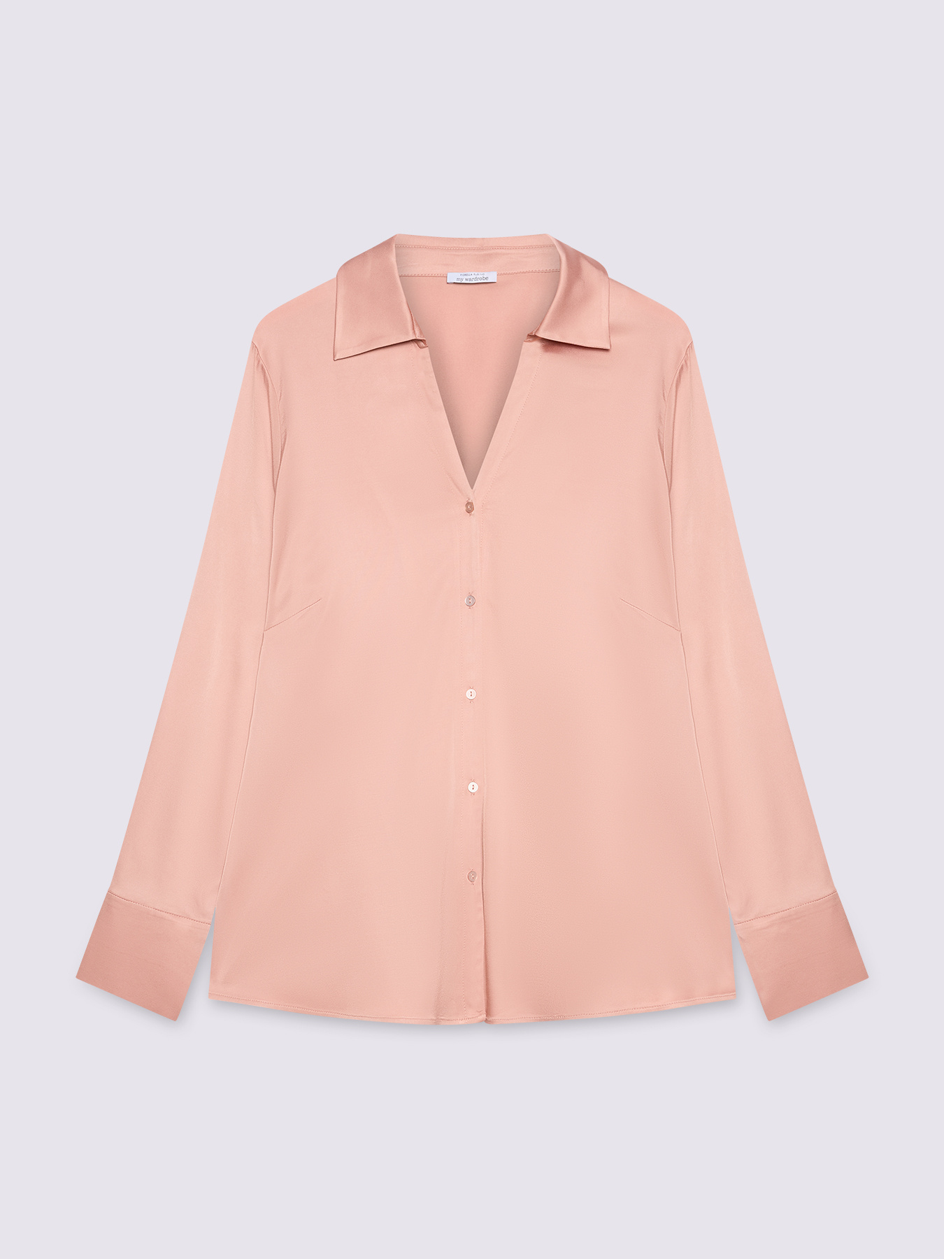 Chemise en satin de viscose image number 4