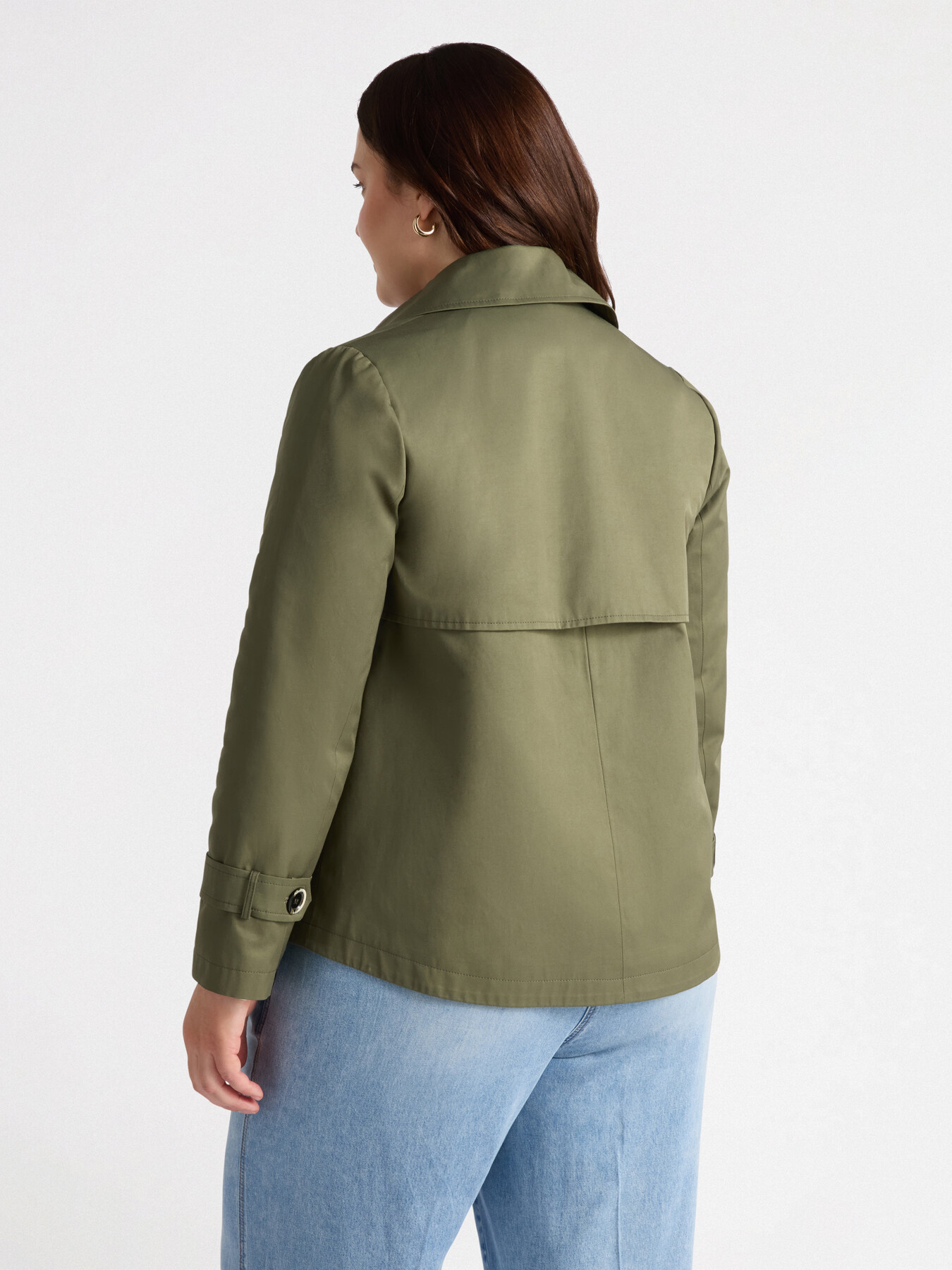 Short trench coat image number 3