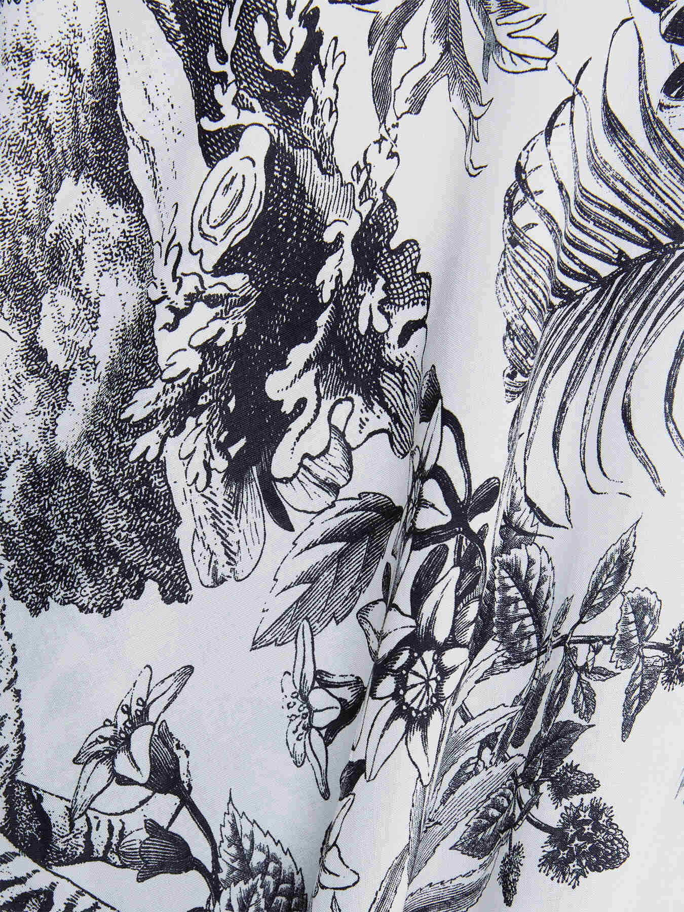 Viskose-Halstuch mit Tropical-Print image number 2