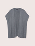 Open vest in viscose blend image number 4