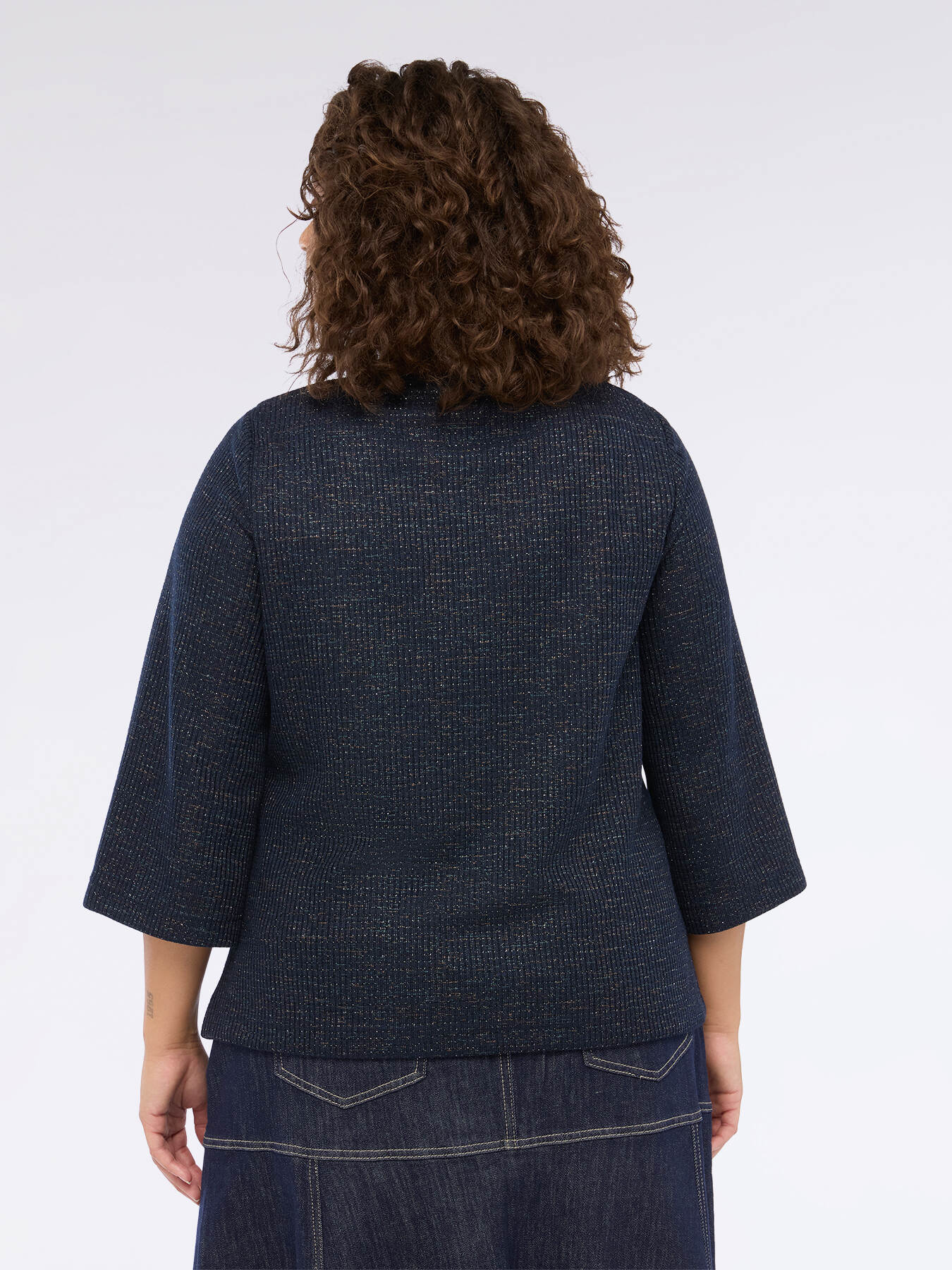 Sweatshirt mit Bootshalsausschnitt image number 1