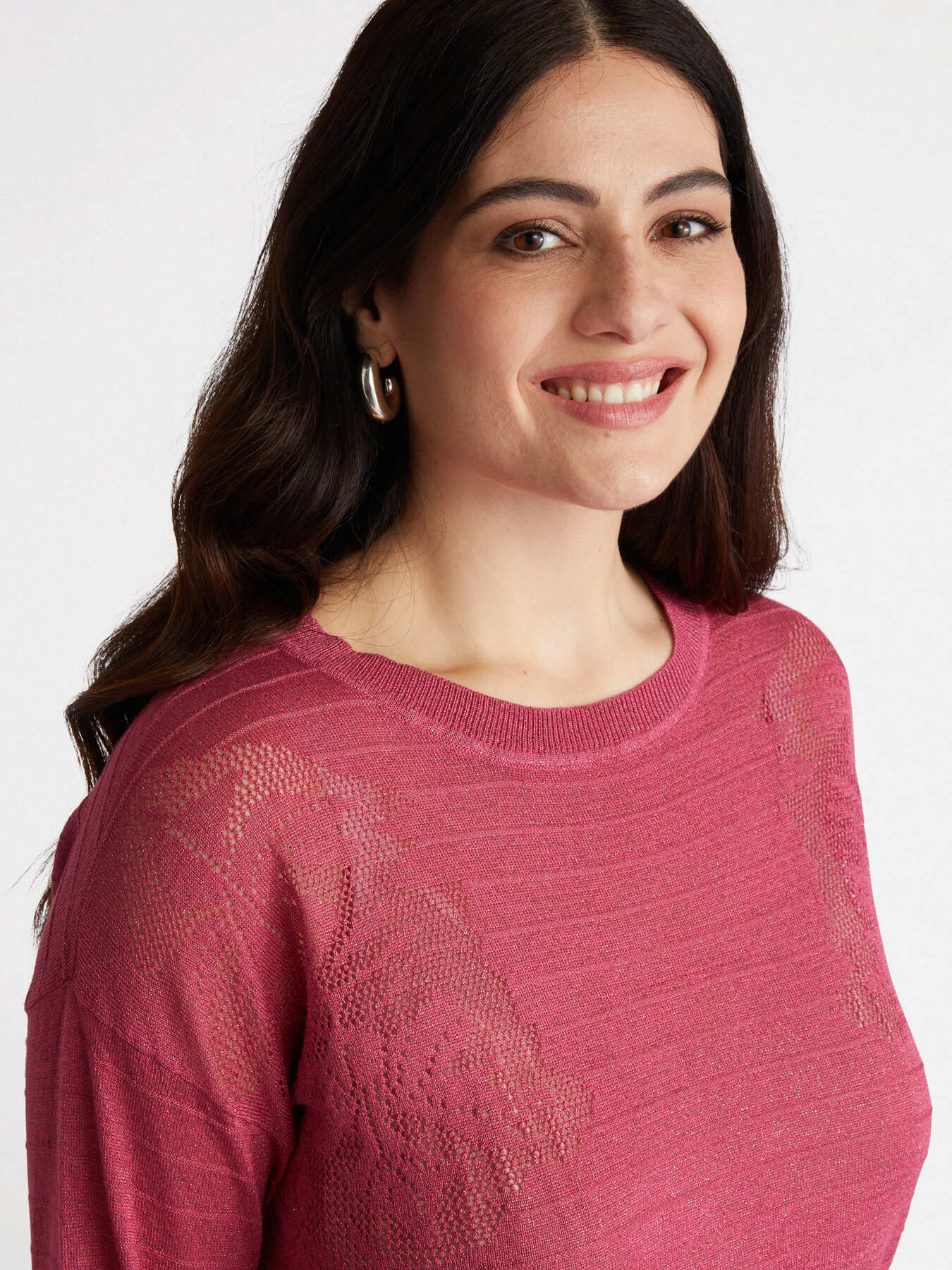 Floral design patterned sweater image number 0