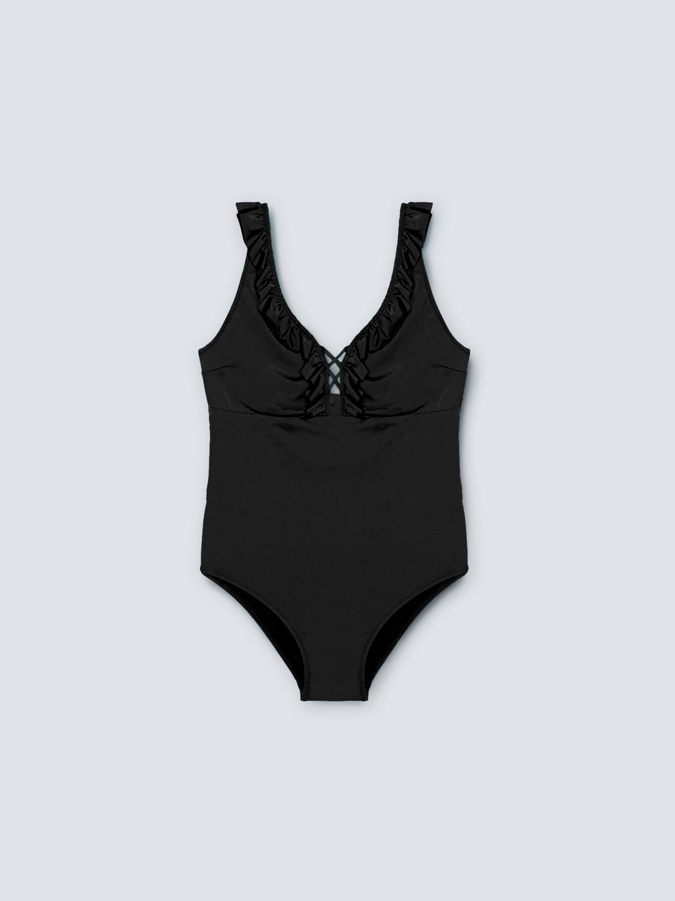 Maillot de bain une pi&egrave;ce &agrave; volants image number 3