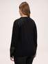 Cardigan con applicazioni in pizzo image number 1