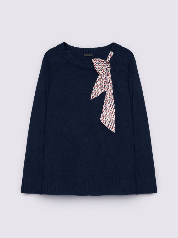 Pull ras-du-cou avec d&eacute;tails cut out