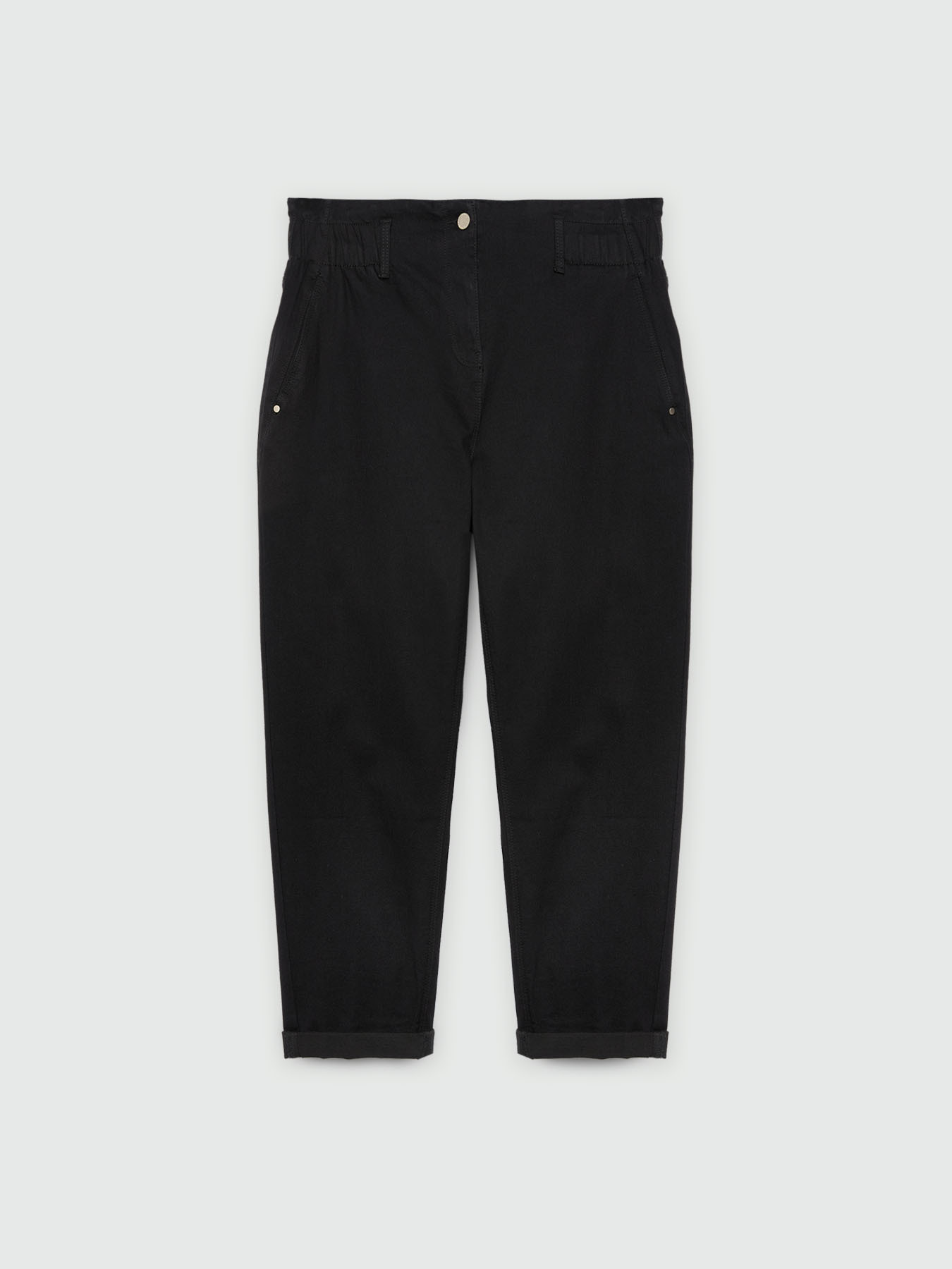 Black balloon jeans image number 4