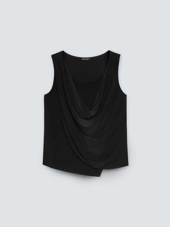 Top with draping
