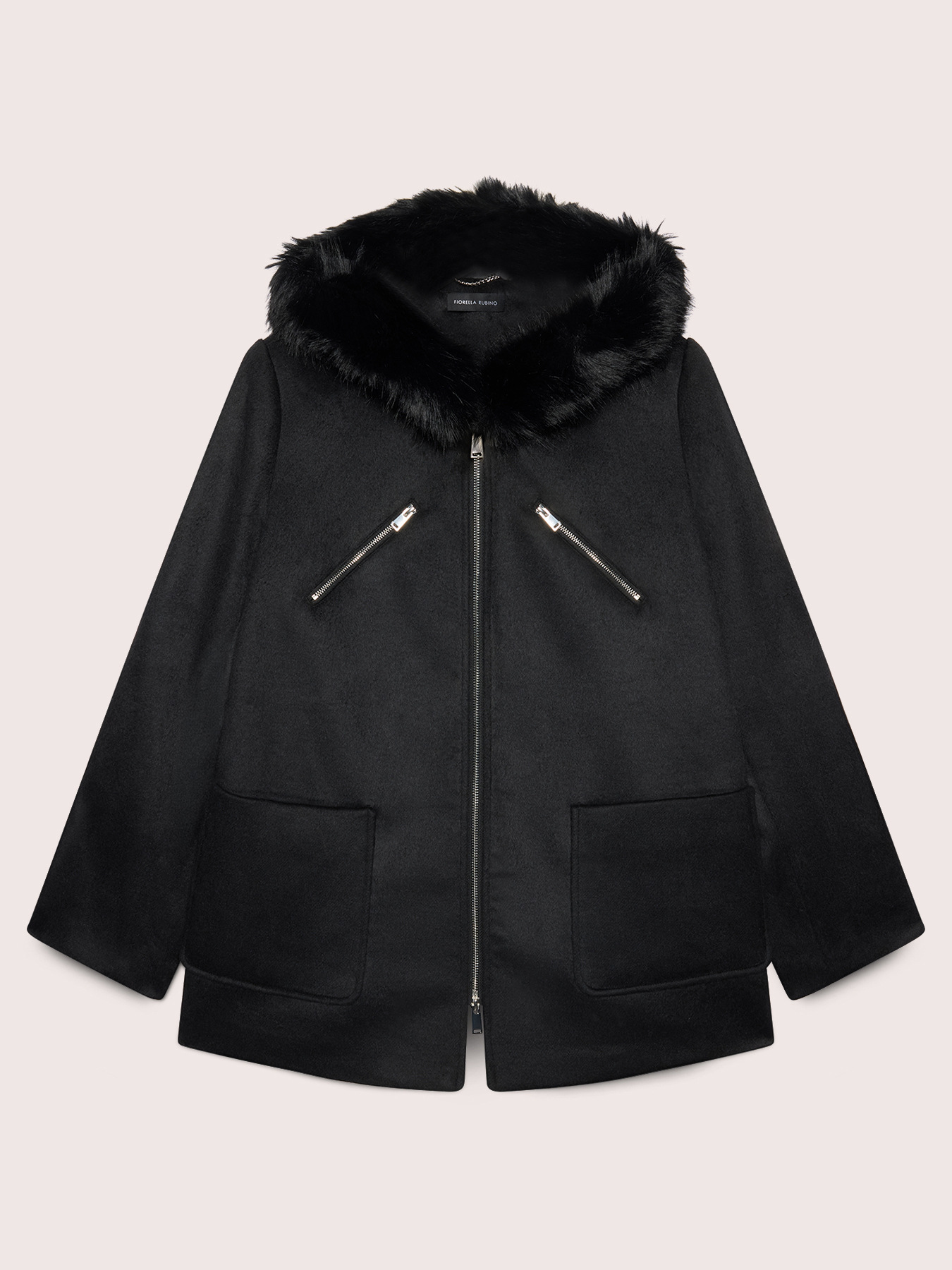 Parka aus Wolle mit Kapuze image number 0