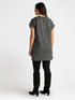 Vestido de punto milano con bordado image number 1