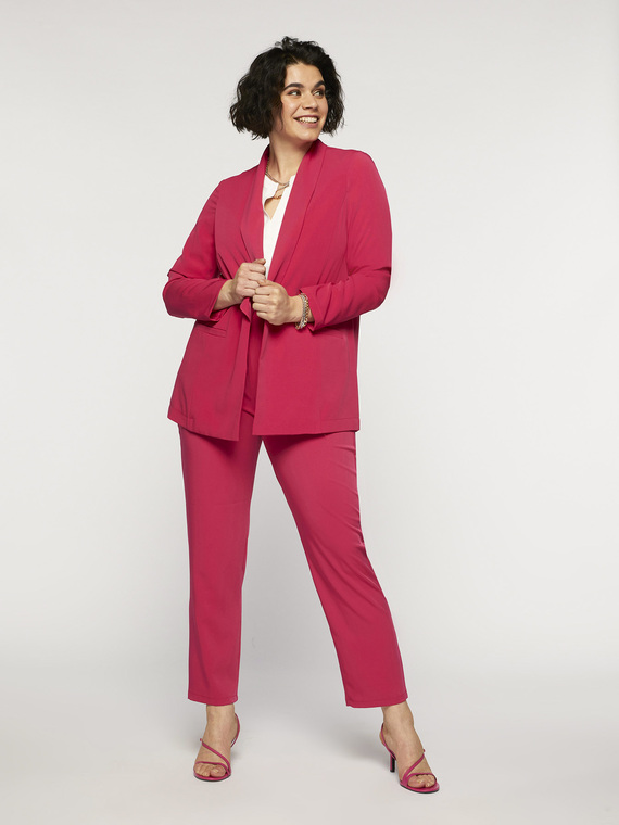 Fiorella Rubino Pantaloni dritti in tessuto fluido Donna