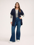 Maxi gilet con cappuccio image number 2