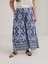 Trousers with #livegreen ethnic print image number 2