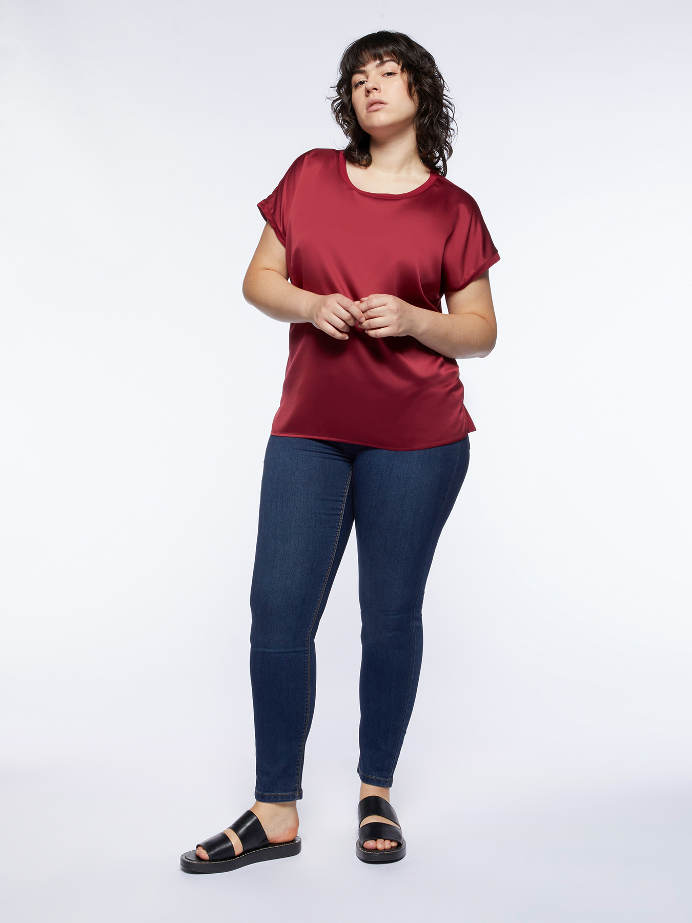 Satin blouse image number 3