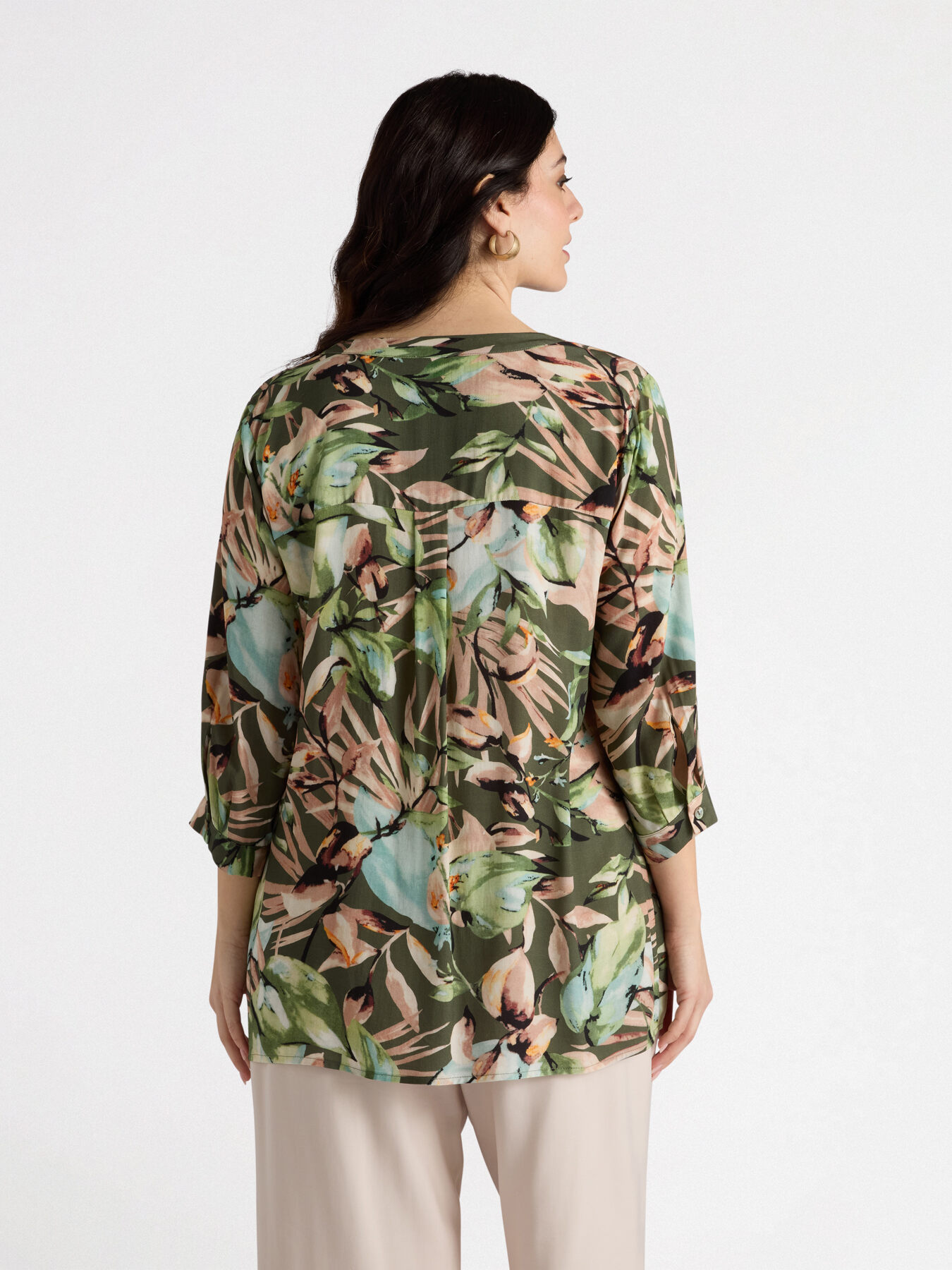 Jungle print shirt image number 1